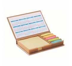 Notizzettelhalter mit Kalender bedrucken