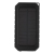 10.000 mAh Solar-Powerbank mit 10W Wireless aus RCS Plastik zwart