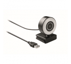 1080P HD-Webcam mit Ringlicht bedrucken