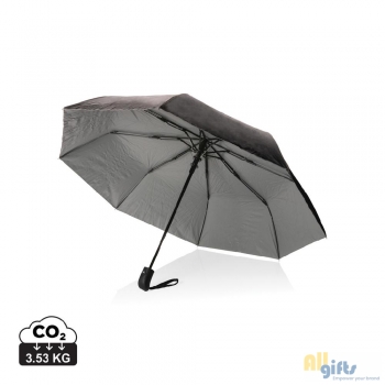 Bild des Werbegeschenks:21" Impact AWARE™ RPET 190T Pongee Bi-Color Mini-Schirm
