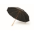 23,5" RPET/Bambus Regenschirm zwart