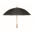 23,5" RPET/Bambus Regenschirm zwart