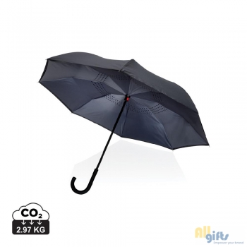 Bild des Werbegeschenks:23" Impact AWARE™ RPET 190T umgekehrter Schirm