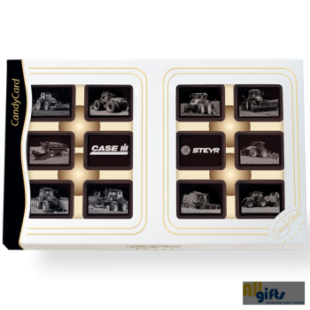 Bild des Werbegeschenks:24 logochocolaatjes in geschenkdoos