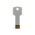 8GB USB-Stick Schlüssel zilver