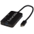 ADAPT Typ-C Multimediaadapter aus Aluminium (USB-A/Typ-C/HDMI) zwart