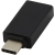 ADAPT USB C auf USB A 3.0 Adapter aus Aluminium zwart