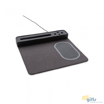 Bild des Werbegeschenks:Air Mousepad mit 5W Wireless Charger und USB
