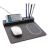 Air Mousepad mit 5W Wireless Charger und USB zwart