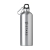 AluMaxi 750 ml Aluminium Wasserflasche zilver
