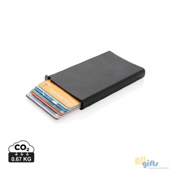 Bild des Werbegeschenks:Aluminium RFID Kartenhalter