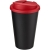 Americano® 350 ml Isolierbecher mit auslaufsicherem Schraubverschluss zwart/rood