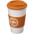 Americano® 350 ml Isolierbecher mit Schutzring wit/oranje