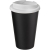 Americano® Eco 350 ml recycelter Becher mit auslaufsicherem Deckel wit/zwart