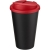 Americano® Eco 350 ml recycelter Becher mit auslaufsicherem Deckel rood/zwart