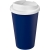 Americano® Eco 350 ml recycelter Becher mit auslaufsicherem Deckel blauw/wit