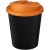 Americano® Espresso Eco 250 ml recycelter Isolierbecher mit auslaufsicherem Deckel  zwart/oranje