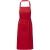 Andrea 240 g/m² Schürze mit verstellbarem Nackenband rood