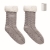 Anti-Rutsch-Socken Gr. L grijs