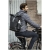 Aqua 15" wasserabweisende Fahrradtasche aus GRS Recyclingmaterial 20 L zwart
