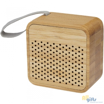 Bild des Werbegeschenks:Arcana Bluetooth® Lautsprecher aus Bambus
