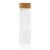 Aromaflasche mit Bambusdeckel transparant