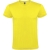 Atomic unisex T-shirt met korte mouwen geel