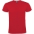 Atomic unisex T-shirt met korte mouwen rood