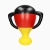 Aufblasbarer Pokal "Deutschland" German-Style