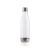 Auslaufsichere Trinkflasche mit Stainless-Steel-Deckel transparant