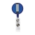 BadgeClip Badgehalter transparant blauw