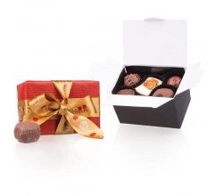 Ballotin Xmas Petit - Pralines Pralines voor Kerstmis bedrucken