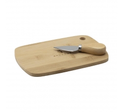 Bamboo Cheese Platter 2-pcs bedrucken