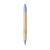 Bamboo Wheat Pen Kugelschreiber aus Weizenstroh lichtblauw