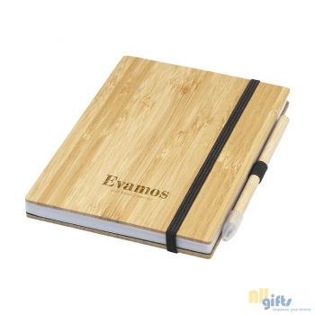 Bild des Werbegeschenks:BambooPlus Notebook A5 - Inkless Pen