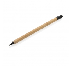 Bambus Infinity-Stift mit Radiergummi bedrucken
