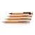 Bambus Stift mit Wheatstraw-Clip zwart