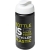 Baseline 500 ml recycelte Sportflasche mit Klappdeckel  zwart/wit