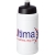 Baseline® Plus 500 ml Flasche mit Sportdeckel wit/ zwart