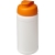 Baseline® Plus 500 ml Sportflasche mit Klappdeckel wit/oranje