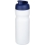 Baseline® Plus 650 ml Sportflasche mit Klappdeckel wit/blauw