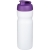 Baseline® Plus 650 ml Sportflasche mit Klappdeckel wit/paars