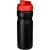 Baseline® Plus 650 ml Sportflasche mit Klappdeckel zwart/rood