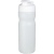 Baseline® Plus 650 ml Sportflasche mit Klappdeckel transparant/wit