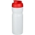 Baseline® Plus 650 ml Sportflasche mit Klappdeckel transparant/rood