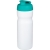 Baseline® Plus 650 ml Sportflasche mit Klappdeckel wit/aqua