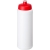 Baseline® Plus 750 ml Flasche mit Sportdeckel wit/rood