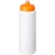 Baseline® Plus 750 ml Flasche mit Sportdeckel wit/ oranje