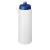 Baseline® Plus 750 ml Flasche mit Sportdeckel transparant/ blauw