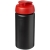 Baseline® Plus grip 500 ml Sportflasche mit Klappdeckel zwart/rood